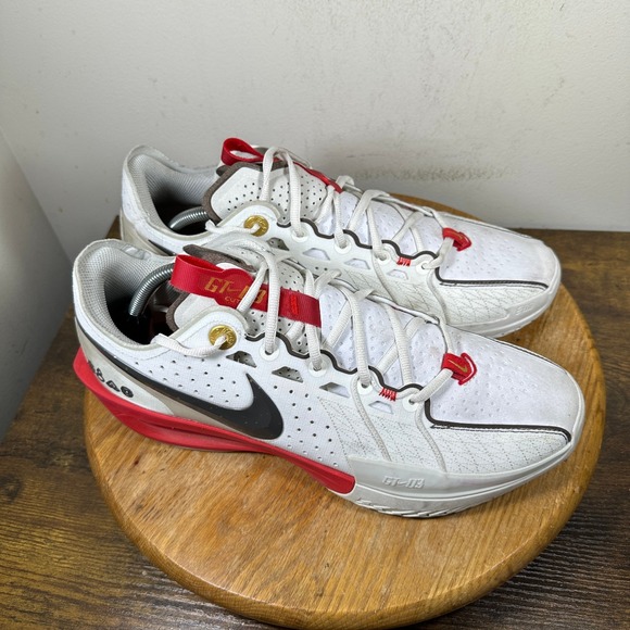 Nike Other - Nike Air Zoom GT Cut 3 White Black University Red DV2913-105 Mens Size 11.5
